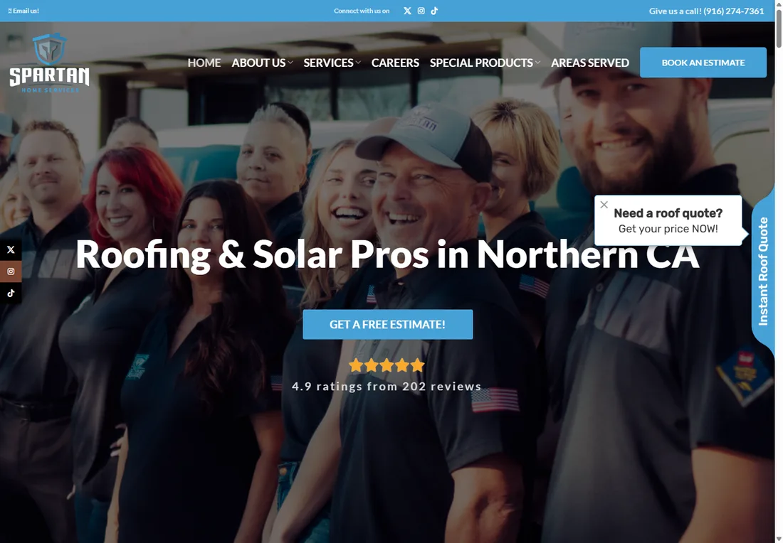 Business automation website interface designed by IllusionX Media